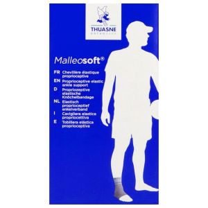 Malleosoft Mallesoft Chevillere De Contention Gris T3 1