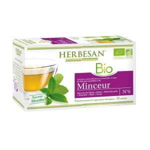 Herbesan Herbesan infusion Minceur BIO - 20 sachets