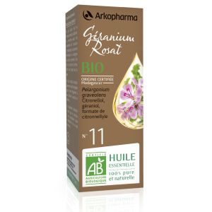 Arkoessentiel Huile Essentielle Geranium Bio Premium Flacon 5 Ml 1