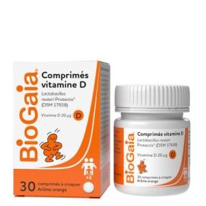 BioGaia Vitamine D 30 Comprimés