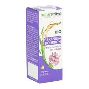 NATURACTIVE BIO huile essentielle de géranium – Pharmacie Amiens