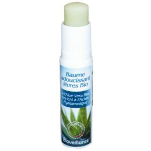 Bioveillance - Baume à lèvres adoucissant à l'aloe vera et à l'acide hyaluronique BIO - 5,7 ml