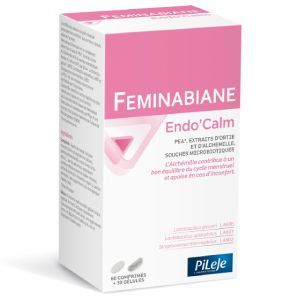 PILEJE Feminabiane Endo'Calm 60 comprimés + 30 gélules