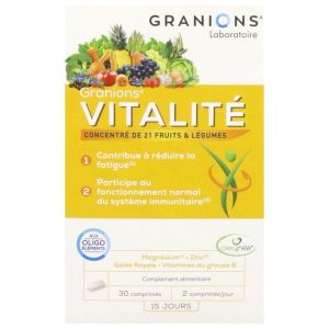 Granions vitalité - Fatigue passagère