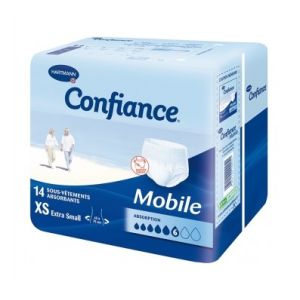 Slip Confiance Mobile Absorption 6 XS - Sachet 14