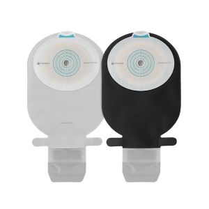 SENSURA MIO VISIO POCHE OUVERTE MIDI Poche Midi vidable système 1 pièce, filtre intégré, à découper, opaque, noir, diam 10 mm à 45 mm (ref. 189939), bt 30