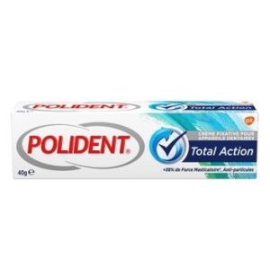 Polident polident total action tube de 40g