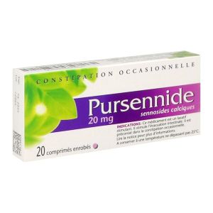 PURSENNIDE 20 MG COMPRIME ENROBE B/20