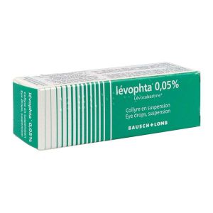 LEVOPHTA Collyre 0,05 %, flacon 5 ml