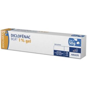 DICLOFENAC BGR 1 % gel 50 g en tube