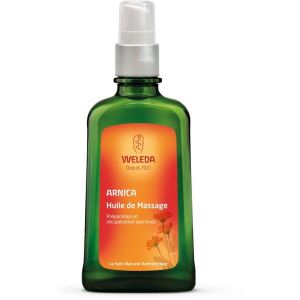 Weleda Huile Massage à l'Arnica - flacon pompe 100 ml