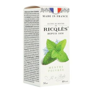 Ricqles Ricqles alcool de menthe - flacon rond 5 cl