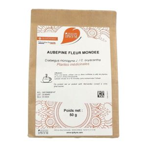 AUBEPINE FLEUR IPHYM Fleur d'aubépine, vrac, sac 50 g
