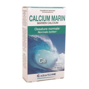 Aquatechnie Calcium Marin - 40 gélules