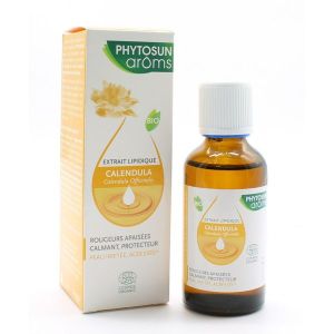 Phytosun'Aroms Huile Vegetale Calendula Bio Flacon 50 Ml 1