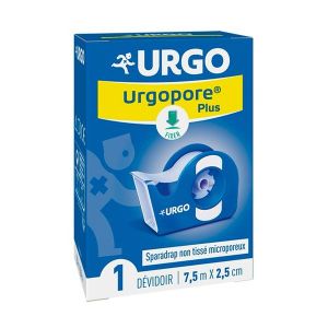 Urgopore Plus Spar Microporeux Hypoallergique Non Tisse 7,5Cm*2,5Cm Sparadrap 1