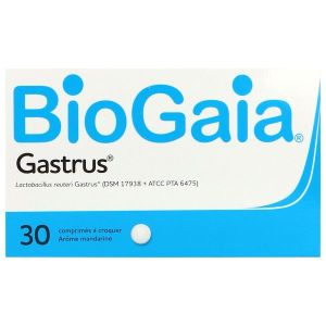 BIOGAIA GASTRUS MANDARINE COMPRIME BOITE 30