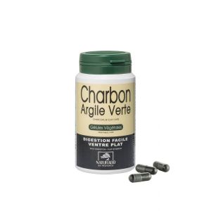 Naturado Argile verte / Charbon végétal - 120 gélules
