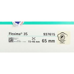 FLEXIMA 3S SUPPORT CONVEXE Support porte-poche, convexe, système 2 pièces, à découper, anneau 65 mm (ref. 937615FR), bt 5