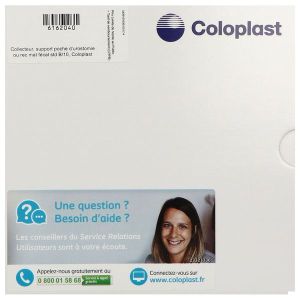 SENSURA FLEX SUPPORT STANDARD Support porte-poche souple, système 2 pièces, à couplage adhésif, diamètre 50 mm (ref. 101020), bt 10