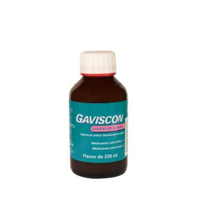 Gaviscon (Alginate De Sodium Bicarbonate De Sodium) Suspension Buvable 250 Ml En Flacon