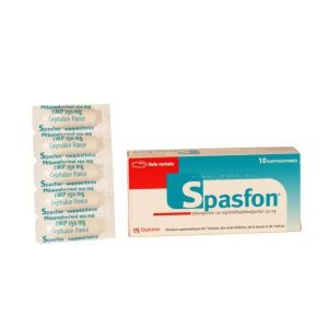 Spasfon (Phloroglucinol Hydrate Trimethylphloroglucinol) Suppositoires B/10