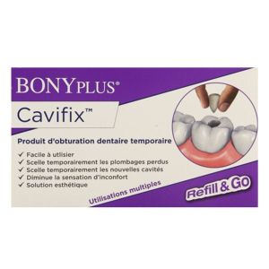Bonyplus Cavifix (Trousse D'Urgence De Ciment Dentaire Temporaire) Gel 1