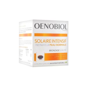 Oenobiol Solaire Preparateur Peau Normale Capsule Pot 30