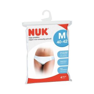 Nuk Slip Jetable Ref 700651 Blanc M 40/42 4