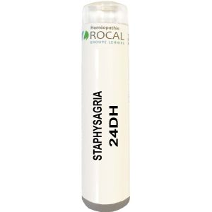 Staphysagria 24dh tube granules 4g rocal