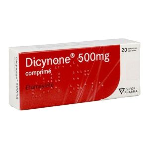 DICYNONE 500 MG COMPRIME B/20