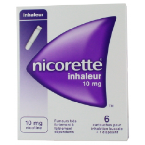 Nicorette Inhaleur 10 Mg Cartouche Pour Inhalation Buccale B/6