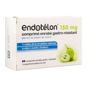 Endotelon 150 Mg Comprime Enrobe Gastro-Resistant B/60