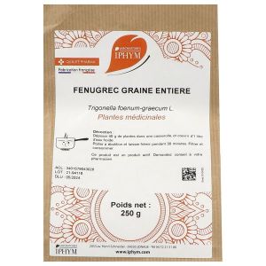 Iphym Fenugrec Graine Entiere Bt 250 G 1