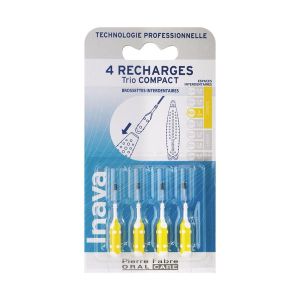 Inava Recharge Brossettes - Ref 272094 Blister Jaune 4