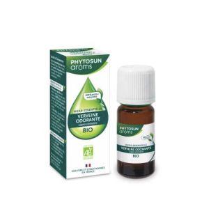 PHYTOSUN AROMS VERVEINE ODORANTE HUILE ESSENTIELLE BIO Complément alimentaire à base d'huile essentielle de verveine odorante, fl 5 ml