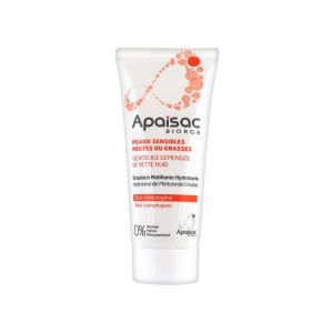 Apaisac Biorga Emulsion Matifiante Hydratante Creme Tube 40 Ml 1