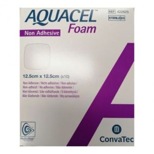 AQUACEL FOAM NON ADHESIF PANSEMENT 12.5*12.5 CM 10