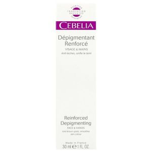 CEBELIA DEPIGMENTANT RENFORCE VISAGE & MAINS Soin dépigmentant renforcé, fl 30 ml
