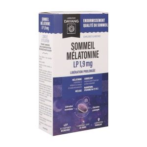 Dayang Sommeil Melatonine Lp 1,9Mg (2 Blisters De 15 Comprimes ) Comprime Boite 30