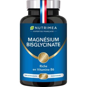 Nutriméa Magnésium Biglycinate Citrate - pilulier 90 gélules
