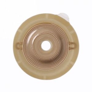Alterna® support Convexe - Boîte de 5 supports avec anneaux de fixation convexes, protecteurs cutanés alternés en spirale - diamètre 40 mm prédécoupé 