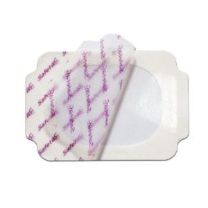 MEPITEL FILM Pansement film adhésif siliconé semi-perméable, transparent, stérile, 10,5 cm x 12 cm (ref. 296550), bt 10