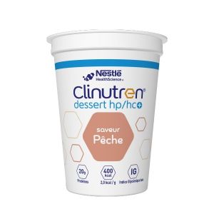 Clinutren Dessert Hp/Hc+ Saveur Peche - Cup 200 G 4