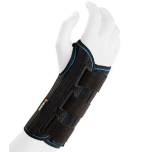 Orliman Attelle De Poignet Confort Plus - Droit Noir Taille Unique 1