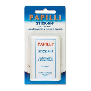 PAPILLI STICK - MF Bâtonnet interdentaire à double pointe, en bois, bt 100