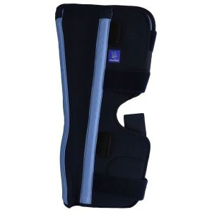 LIGAFLEX IMMO 0° NOUVELLE VERSION Attelle de genou d'immobilisation en extension, hauteur 50 cm, small, unité