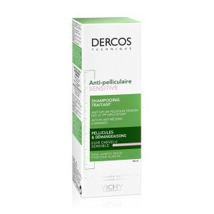 Vichy Dercos Shampooing Anti-Pelliculaire Sensitive Creme Flacon 200 Ml 1