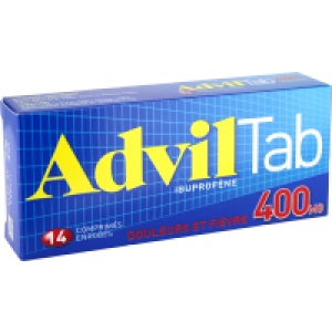 ADVIL 400 mg comprimé enrobé B/14