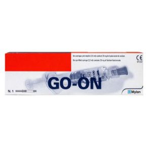 Go-On Solution Injectable Intra-Articulaire Sodium Hyaluronate 25Mg Sol Sering 2,5 Ml 1